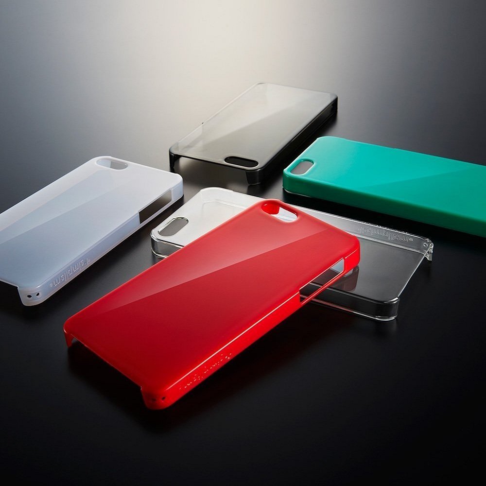 【vaps_4】トリニティ iPhone5/5S ハードケース TR-CCIP12-RD 送込_画像3