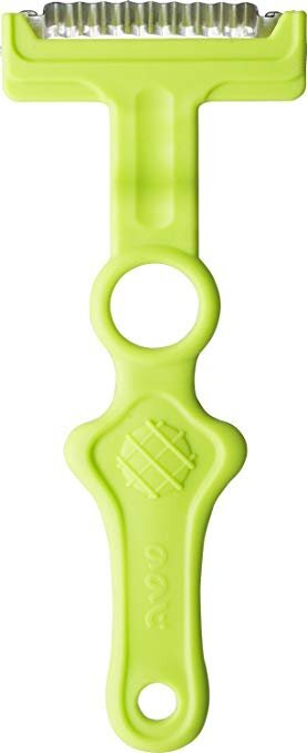 【vaps_2】ののじ キッチン ワッフルピーラー 《グリーン》 皮むき W1WP-01PG 送込_画像1