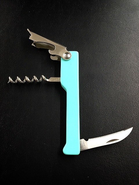 【vaps_2】ソムリエナイフ コルク抜き ワインオープナー 缶切り 多機能 CW-616 送込_画像1