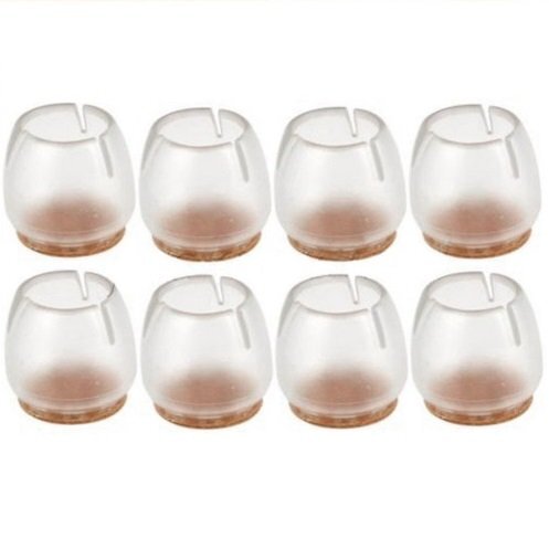 【vaps_2】椅子キャップ 8個セット 《丸脚タイプ》 《サイズA》 シリコンキャップカバー イス 脚 カバー 送込_画像1