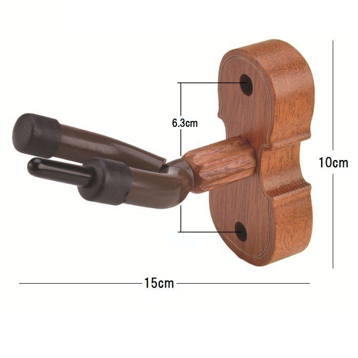 【vaps_2】バイオリン用 フック ハンガー 《ブラウン》 ホルダー ヴァイオリン ヴィオラ ビオラ 壁掛け 保管 展示 ディスプレイ 送込_画像3