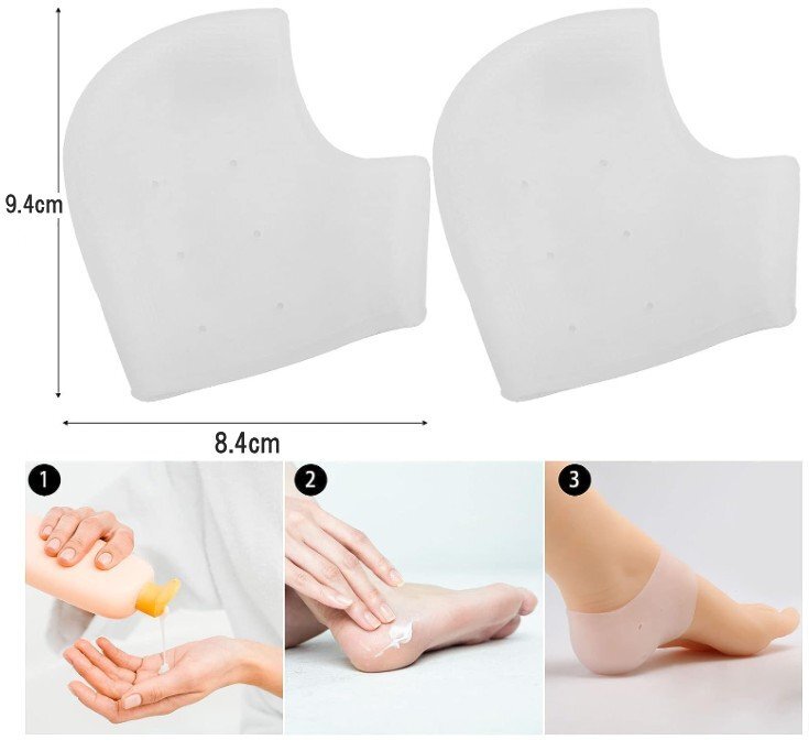 [VAPS_1] пятка защитный корпус 2 шт. комплект ( правый пара 1 шт + левый пара 1 шт ) защита подушка силикон опора включая доставку 