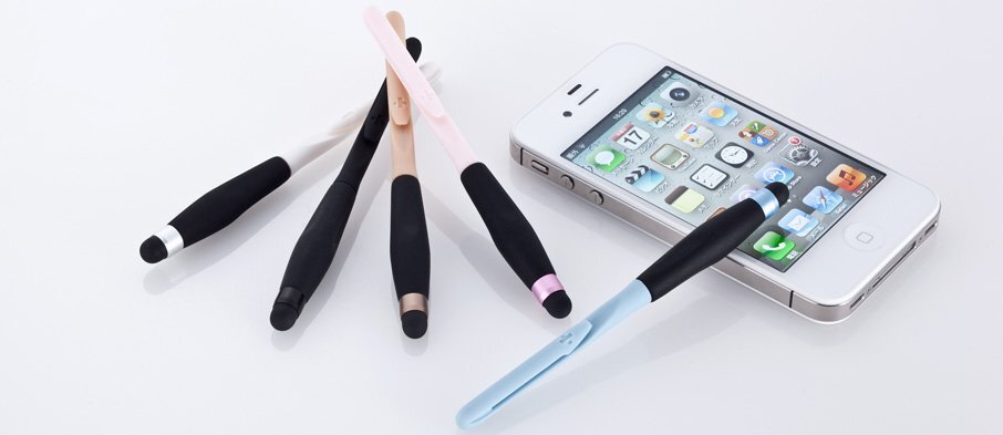 【vaps_7】トリニティ iPhone/Smartphones用グリップタッチペン(モカ)(TR-GTPIP-MC) 送込_画像3