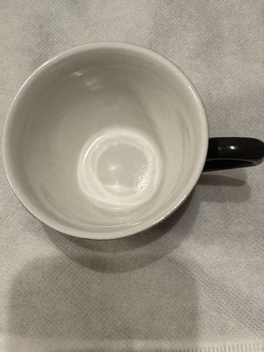 九谷焼　コーヒーカップ&ソーサー5客　金箔付 カップ ソーサー 金彩 食器_画像3