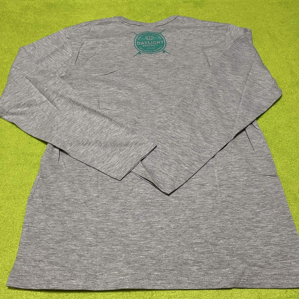 BABY DOLL 大人Mサイズ　新品2640円　サーフボードロンT 長袖Tシャツ グレー_画像6