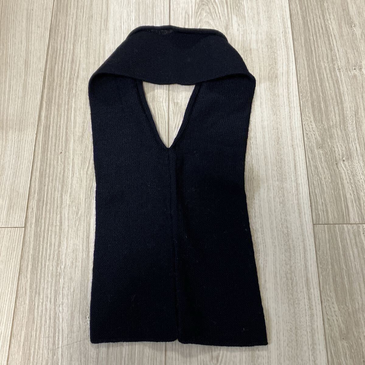 ダニエラグレジス DANIELA GREGIS ウール ニット ミニハンドバッグ /ネイビー_画像2