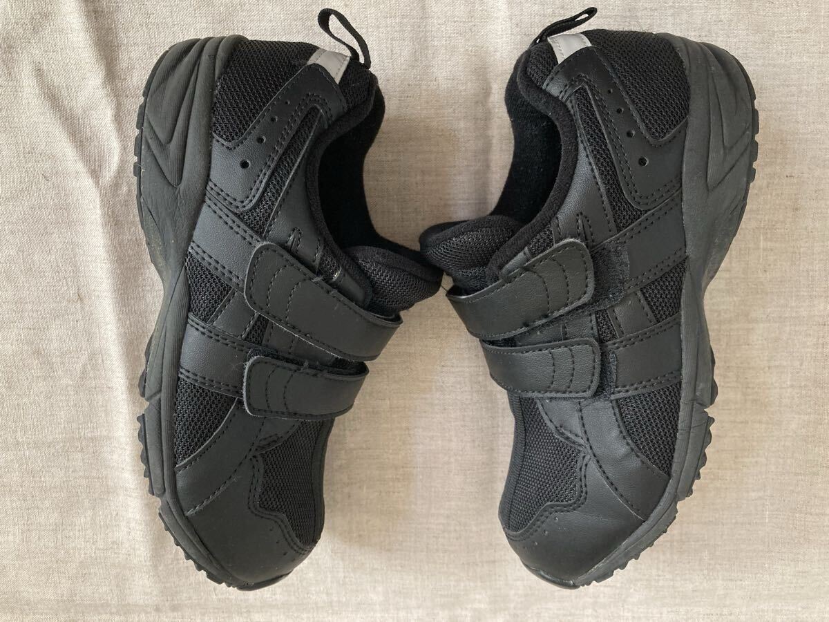 アシックス asics スニーカー キッズ ブラック 黒 ベルクロ GD.RUNNER MINI SC 1144A308 21.5cm シューズ_画像3