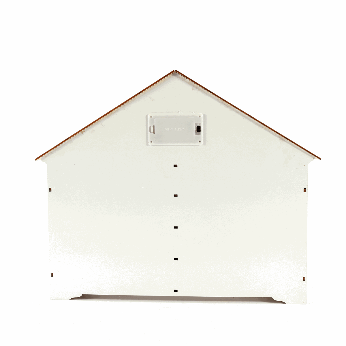 新作アドベントカレンダー 24日間カウントダウン 木製 白い家 小さな引き出し LEDライト付き クリスマスプレゼントクリスマスカレンダー_画像8