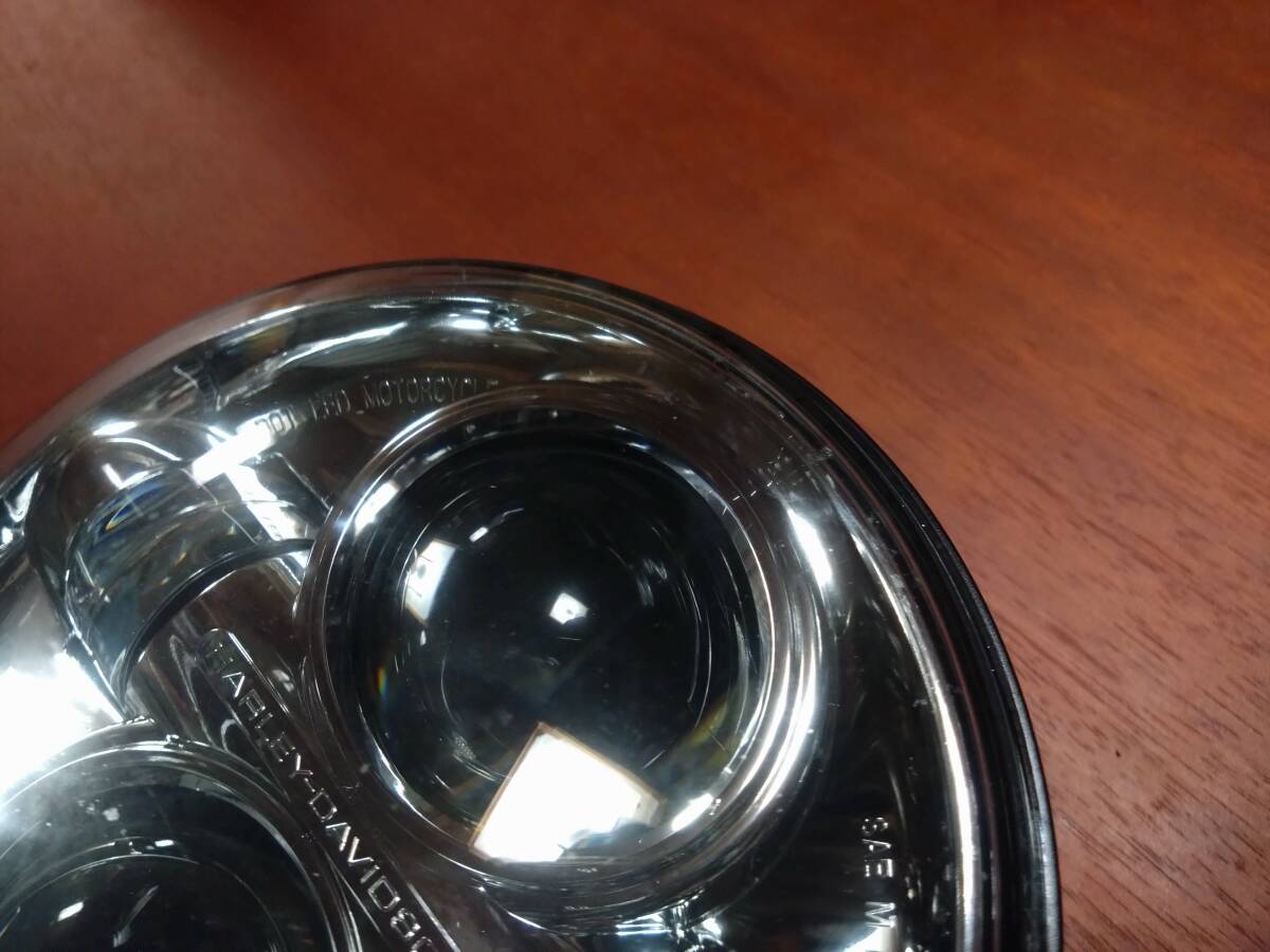 ハーレー 純正 7インチ LEDヘッドライト ツーリングモデル FLHTKL TC ウルトラ リミテッド ロー 2014年製 H-D PN 67700060 _画像7