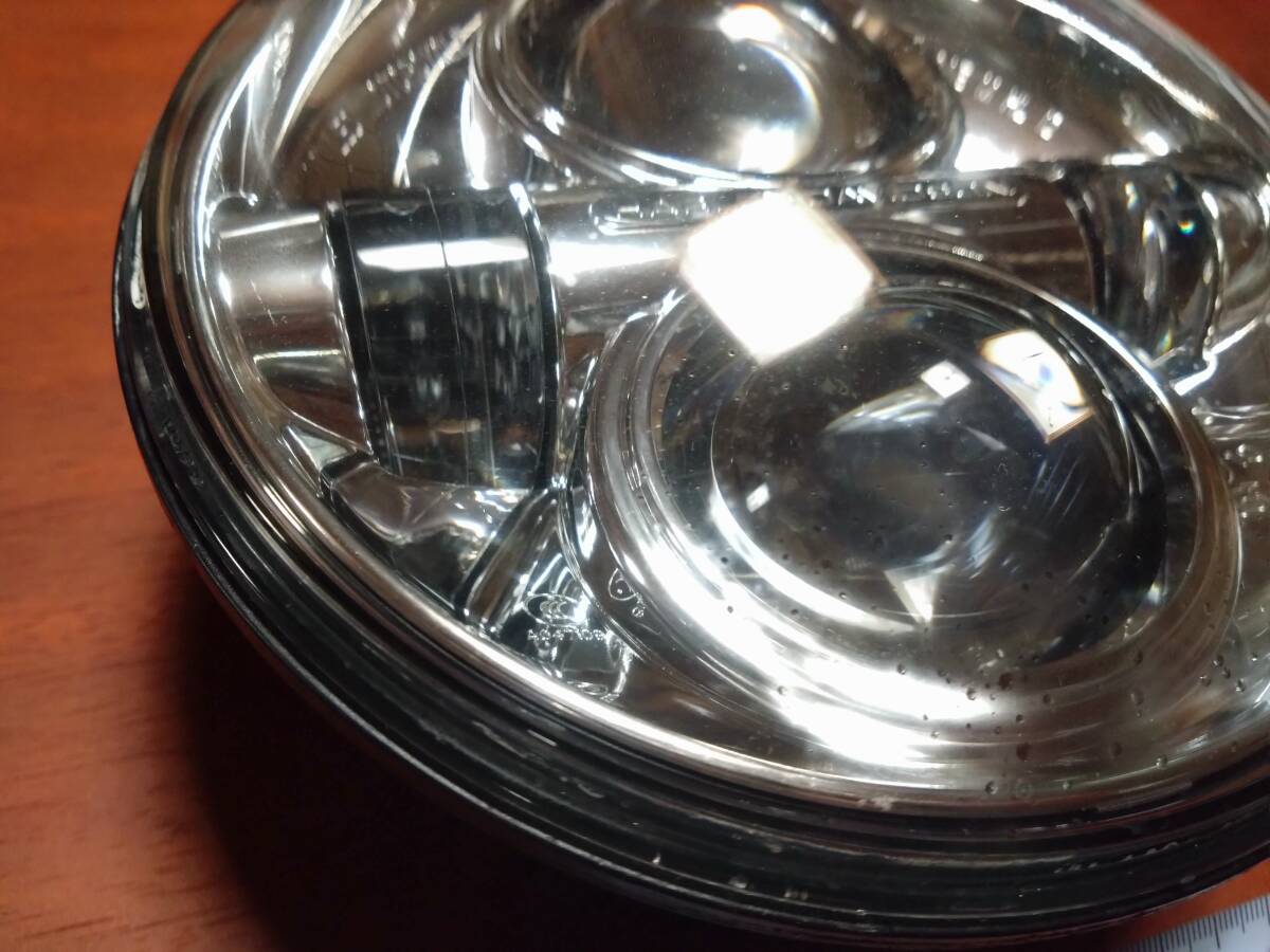 ハーレー 純正 7インチ LEDヘッドライト ツーリングモデル FLHTKL TC ウルトラ リミテッド ロー 2014年製 H-D PN 67700060 _画像5