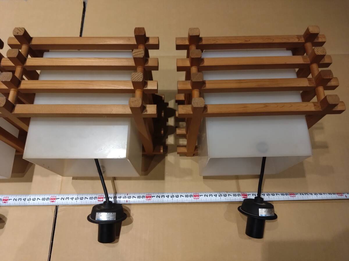 天井照明 LKB1201701 LKB120170 松下電工製 パナソニック 3個セット 古民家 アンティーク 和室 レトロ 和モダン 吊り下げ照明_画像8