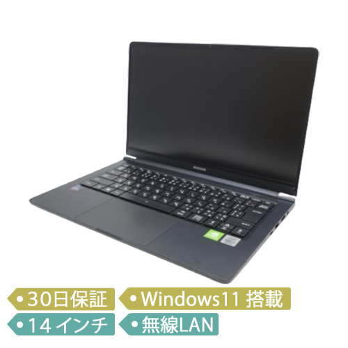 【中古】マウスコンピューター DAIV 4N-H-B/Core i7-10510U/メモリ32GB/SSD512GB/14インチ/Windows11Pro 64bit/GeForceMX250/ノート【C】_画像1