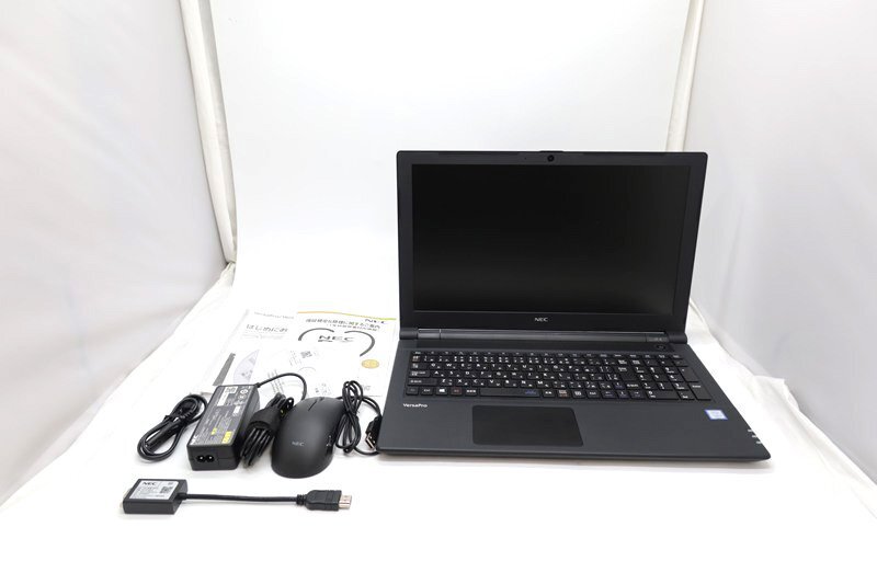 ☆1円~【中古】NEC VersaPro タイプVF/Core i5-7200U 2.5GHz/メモリ 8GB/HDD 500GB/15インチ/Windows 10 Pro 64bit/ノート【B】_画像7