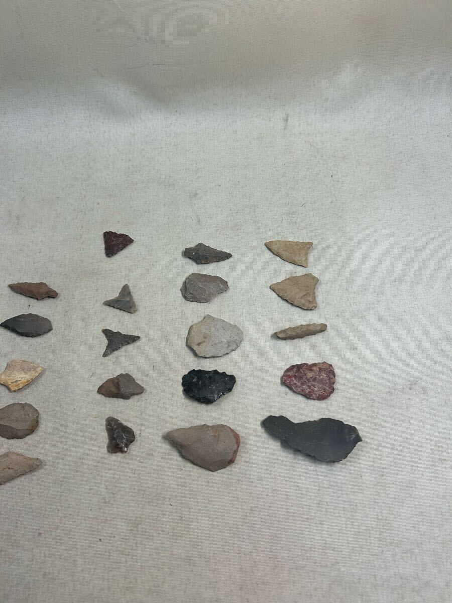 鏃　発掘品　石器　東北地方伝来_画像6