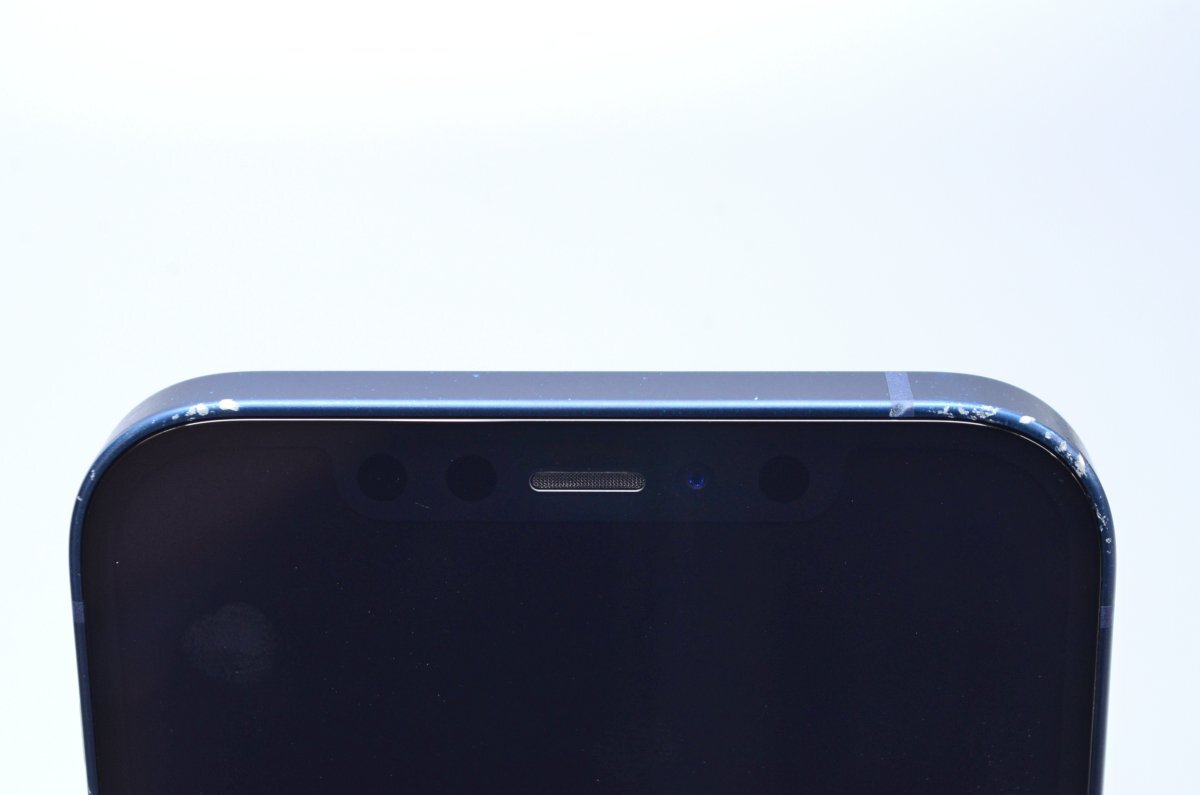 Apple iPhone12 128GB Blue A2402 MGHX3J/A батарея 85% #SIM свободный *Joshin5808[1 иен начало * бесплатная доставка ]