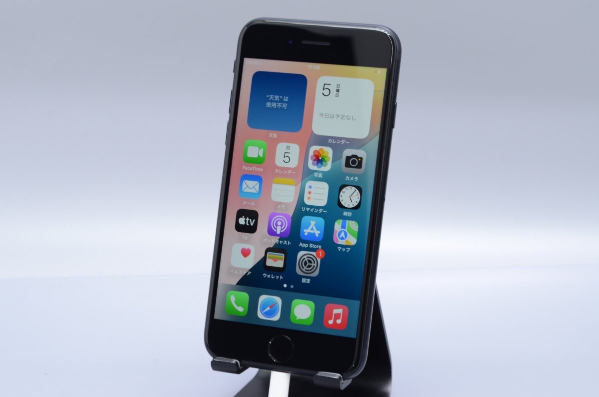 Apple iPhoneSE 64GB ( no. 3 поколение ) Midnight A2782 MMYC3J/A батарея 87% #SIM свободный *Joshin5044[1 иен начало * бесплатная доставка ]