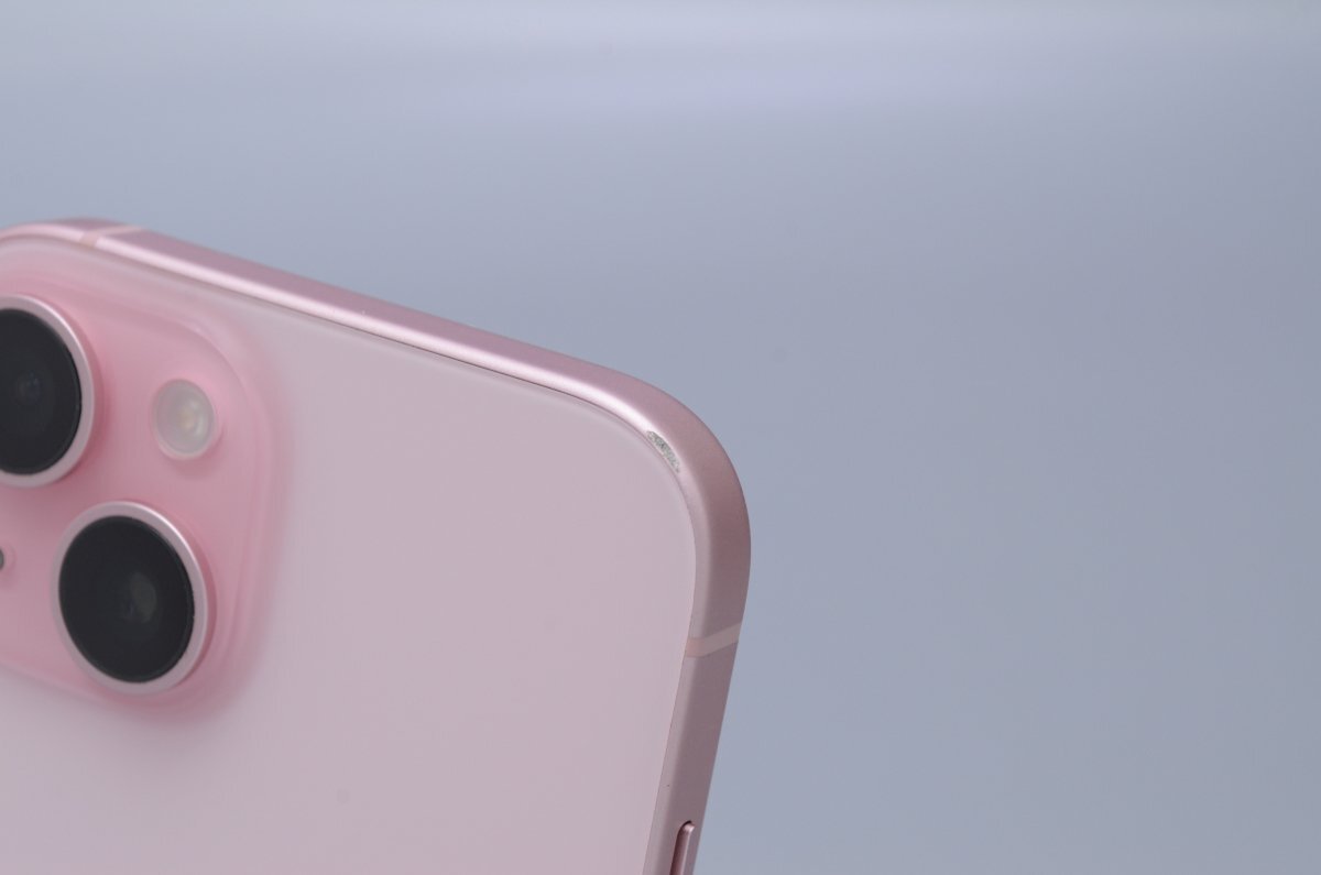 Apple iPhone15 128GB Pink A3089 MTMJ3J/A батарея 81% #SIM свободный *Joshin4999[1 иен начало * бесплатная доставка ]