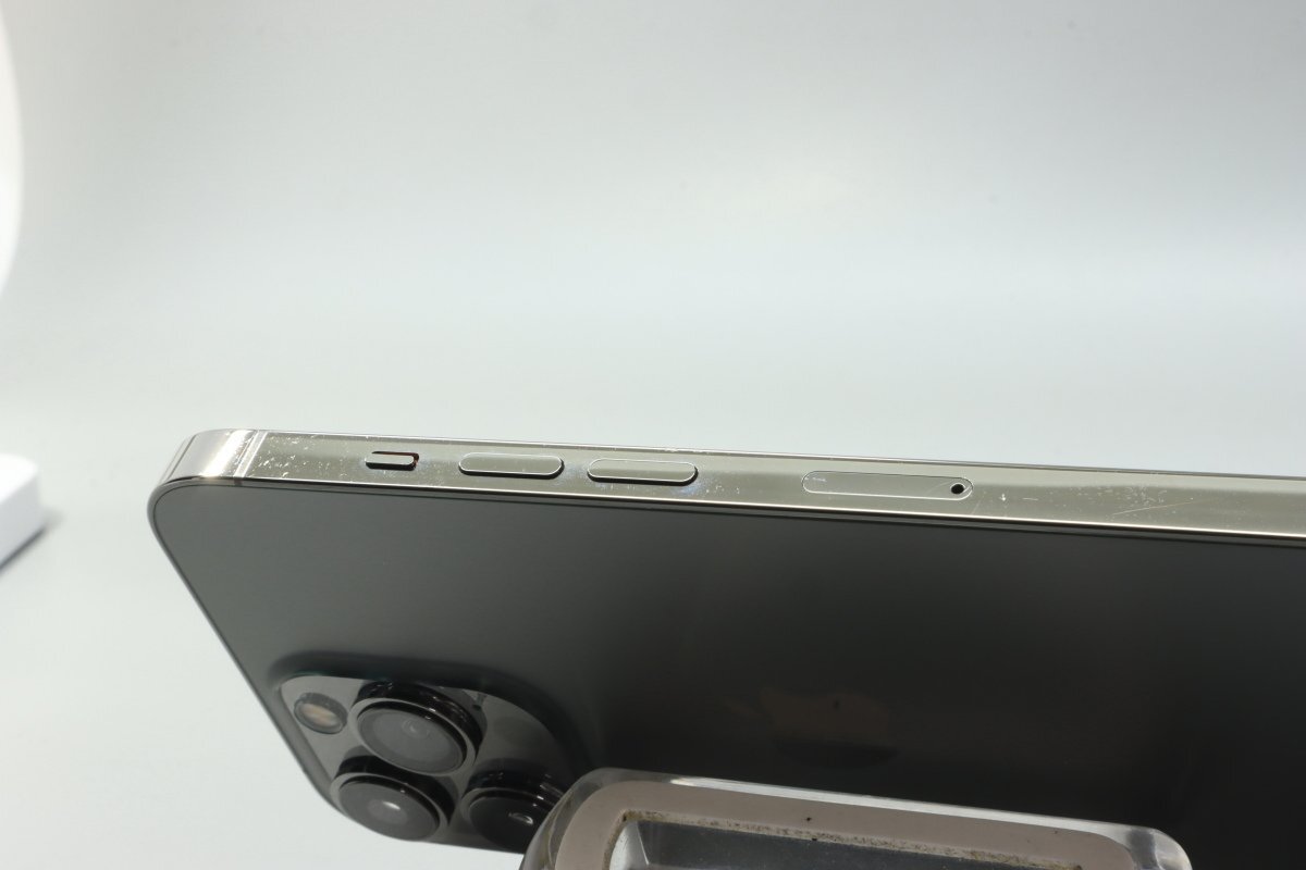 Apple iPhone13 Pro 128GB Graphite A2636 MLUE3J/A батарея 80% #SIM свободный *Joshin8584[1 иен начало * бесплатная доставка ]