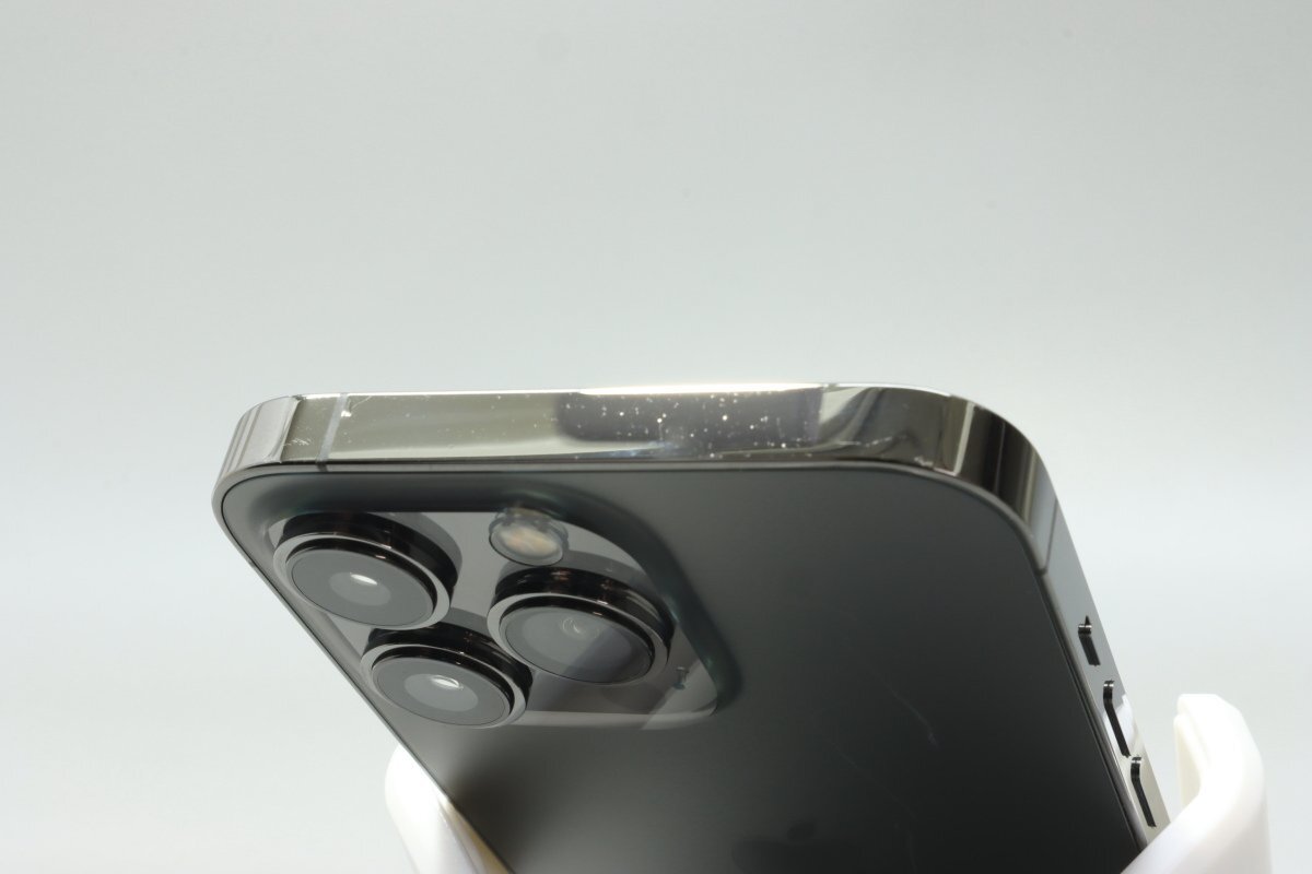 Apple iPhone13 Pro 128GB Graphite A2636 MLUE3J/A батарея 80% #SIM свободный *Joshin8584[1 иен начало * бесплатная доставка ]