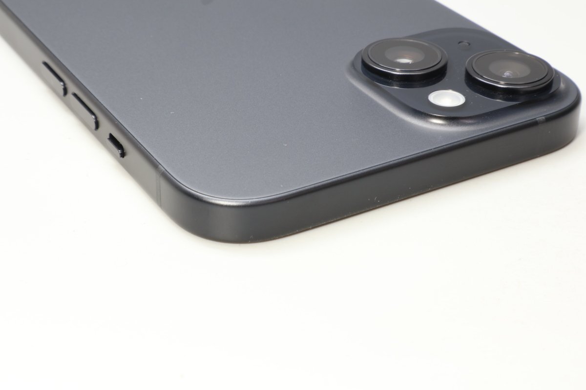 Apple iPhone15 Plus 128GB Black A3093 3M457J/A батарея 100% #SIM свободный *Joshin5531[1 иен начало * бесплатная доставка ]