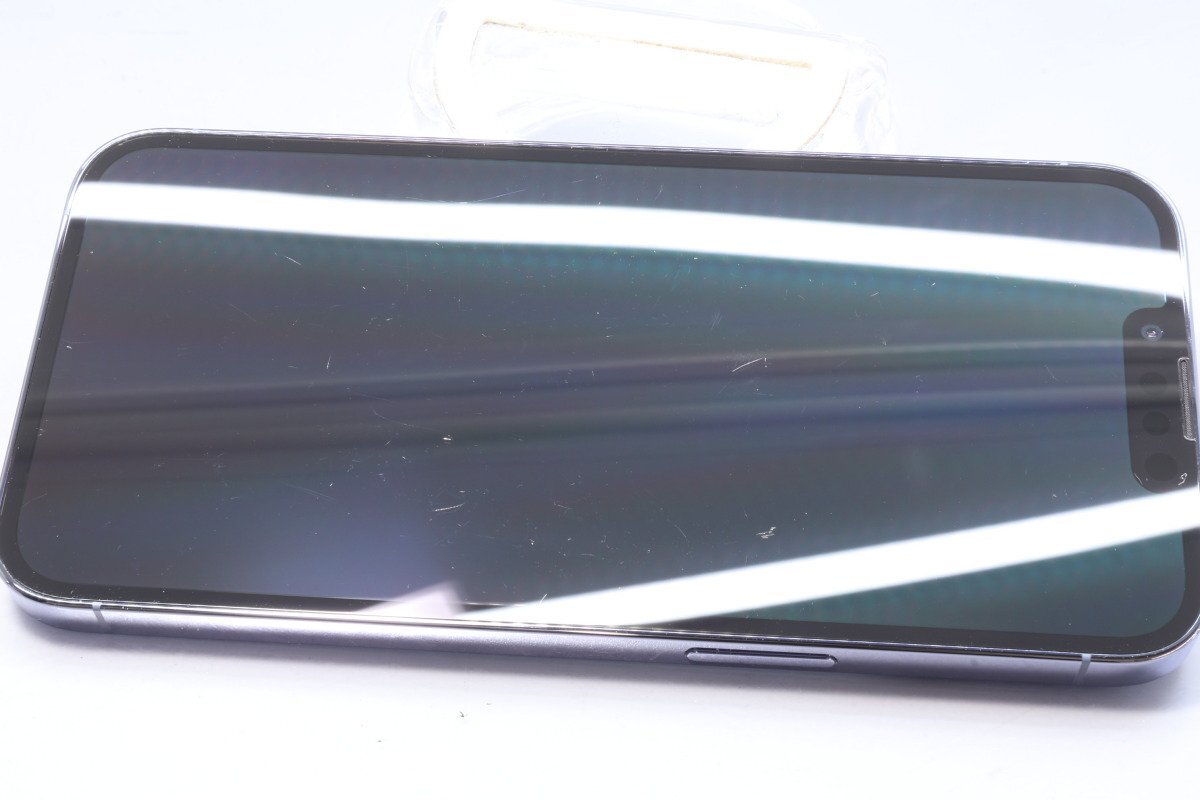 Apple iPhone13 Pro 256GB Sierra Blue A2636 MLUU3J/A батарея 77% #SIM свободный *Joshin0814[1 иен начало * бесплатная доставка ]