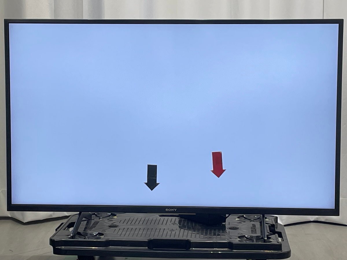 43インチ液晶4Kテレビ SONY KJ-43X8000H(2020年製造)HDR/Net動画 ■ソニー BRAVIA★Joshin3579(難あり)●1円開始・直接引渡可_画像4