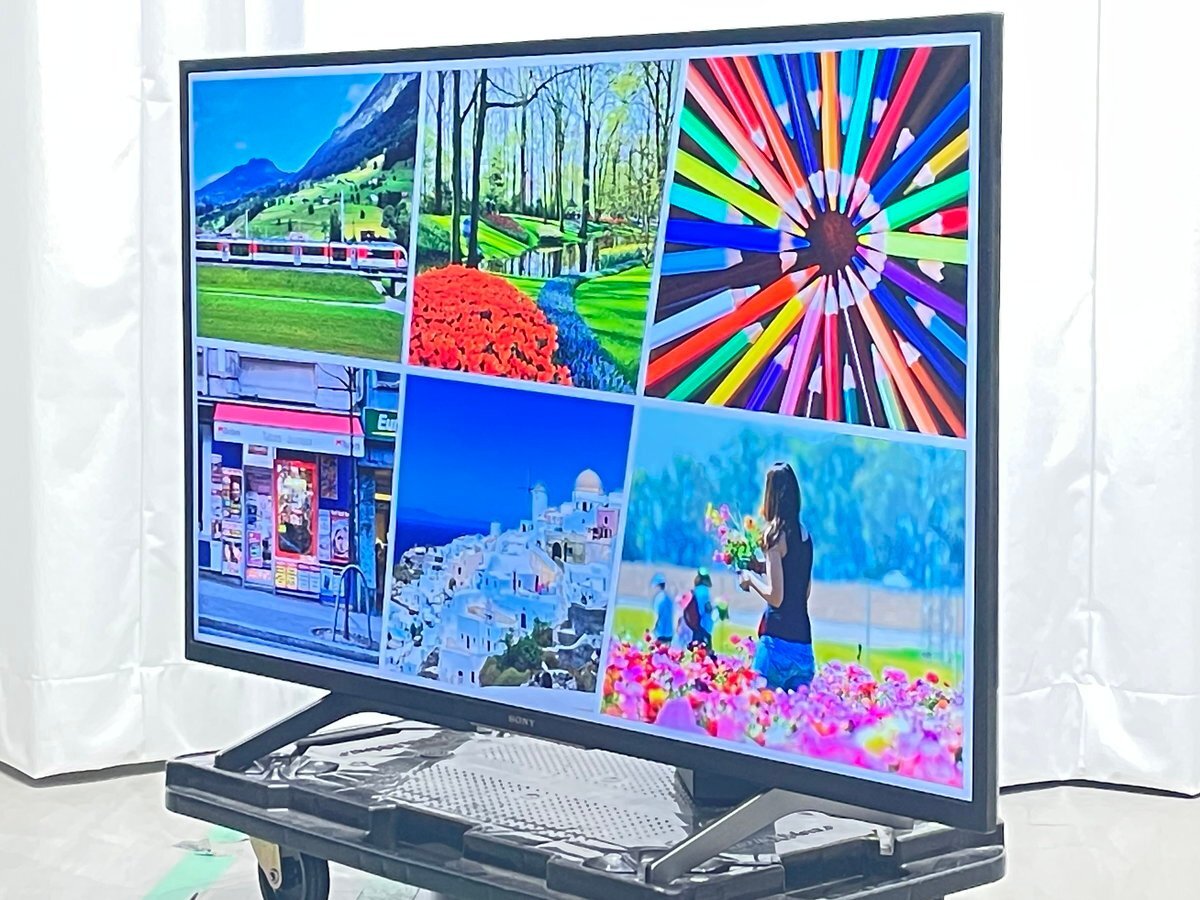 43インチ液晶4Kテレビ SONY KJ-43X8000H(2020年製造)HDR/Net動画 ■ソニー BRAVIA★Joshin3579(難あり)●1円開始・直接引渡可_画像3