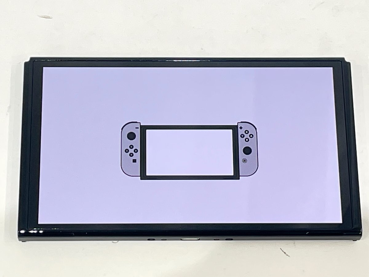 【中古】Nintendo Switch (有機ELモデル) ホワイト ■ニンテンドー★Joshin3373【1円開始・送料無料】_画像2
