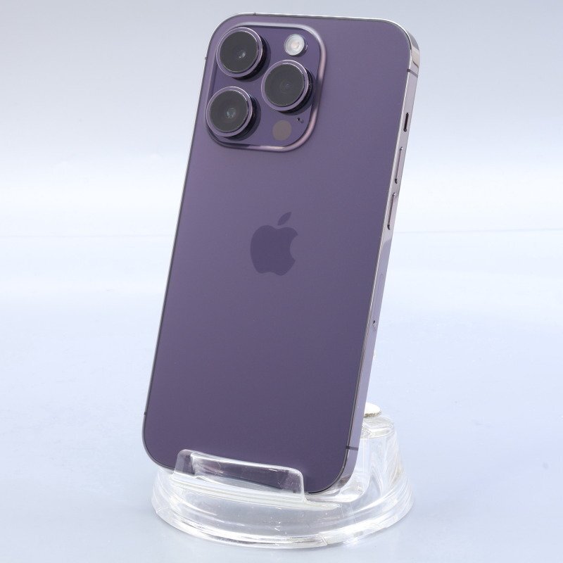 Apple iPhone14 Pro 256GB Deep Purple A2889 MQ1E3J/A バッテリ78% ■SIMフリー★Joshin4912【1円開始・送料無料】_画像1