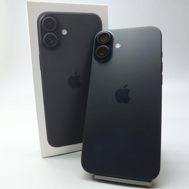 Apple iPhone16 Plus 256GB черный A3289 MXVG3J/A батарея 100% #SIM свободный *Joshin1026[1 иен начало * бесплатная доставка ]