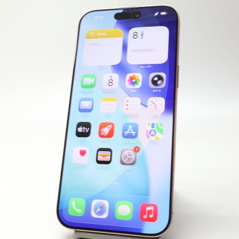 Apple iPhone16 Pro Max 256GB десерт титан A3295 3N530J/A батарея 100% #SIM свободный *Joshin8412[1 иен начало * бесплатная доставка ]