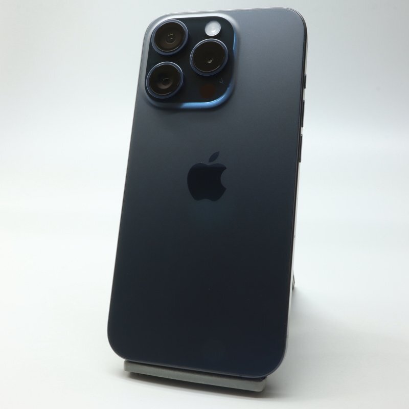 Apple iPhone15 Pro 128GB A3101 MTUA3J/A голубой титан батарея 86% #SIM свободный *Joshin7235[1 иен начало * бесплатная доставка ]