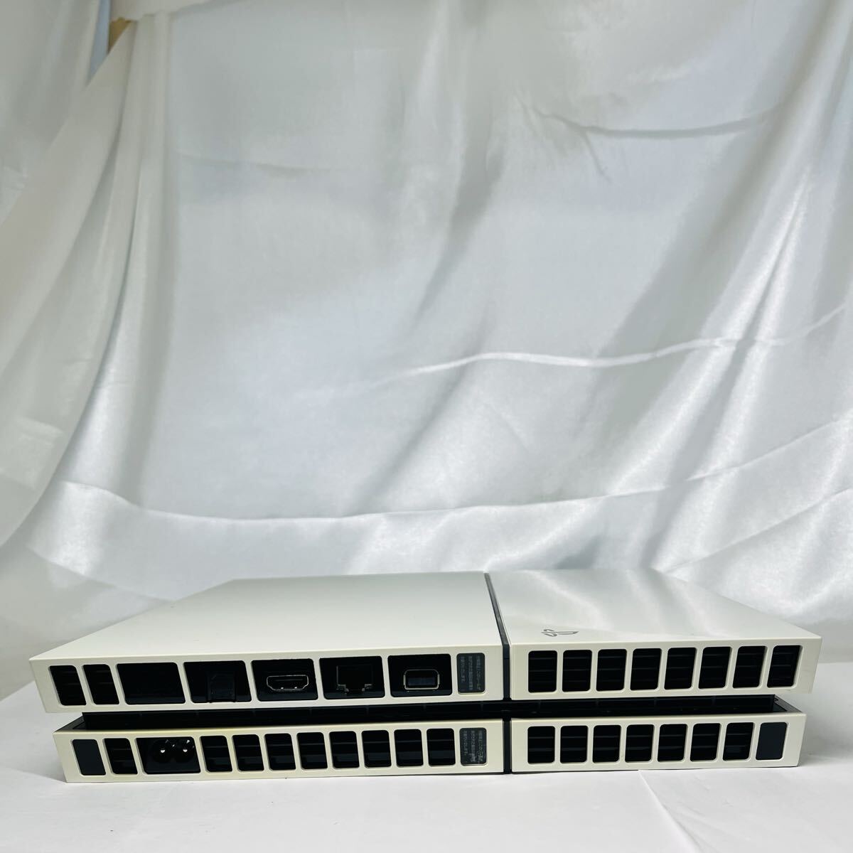 ★1円～ ジャンク SONY PS4 PlayStation4 本体 CUH-1100A 500GB グレイシャーホワイト 本体 封印シール プレステ4 Glacier White _画像6