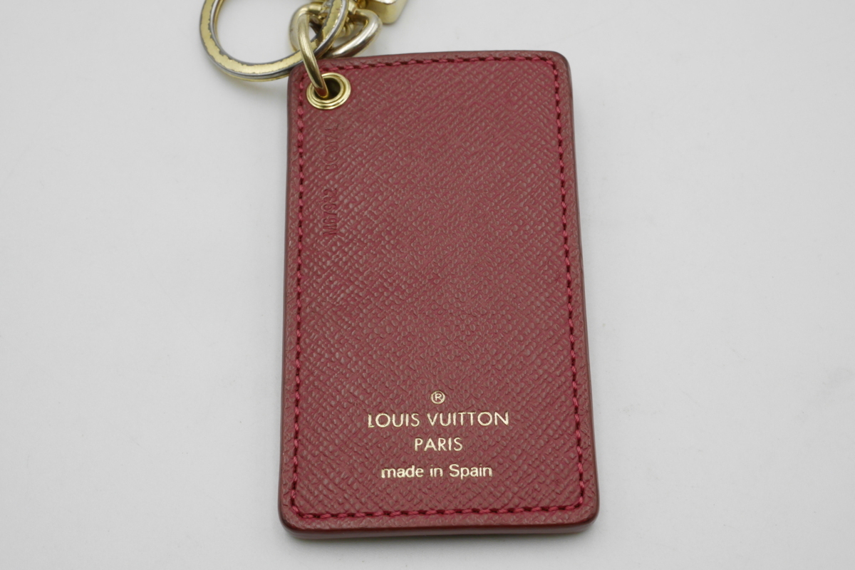  Louis * Vuitton LOUIS VUITTONiryu -тактный re воздушный ba Rune кольцо для ключей M67932 бесплатная доставка 