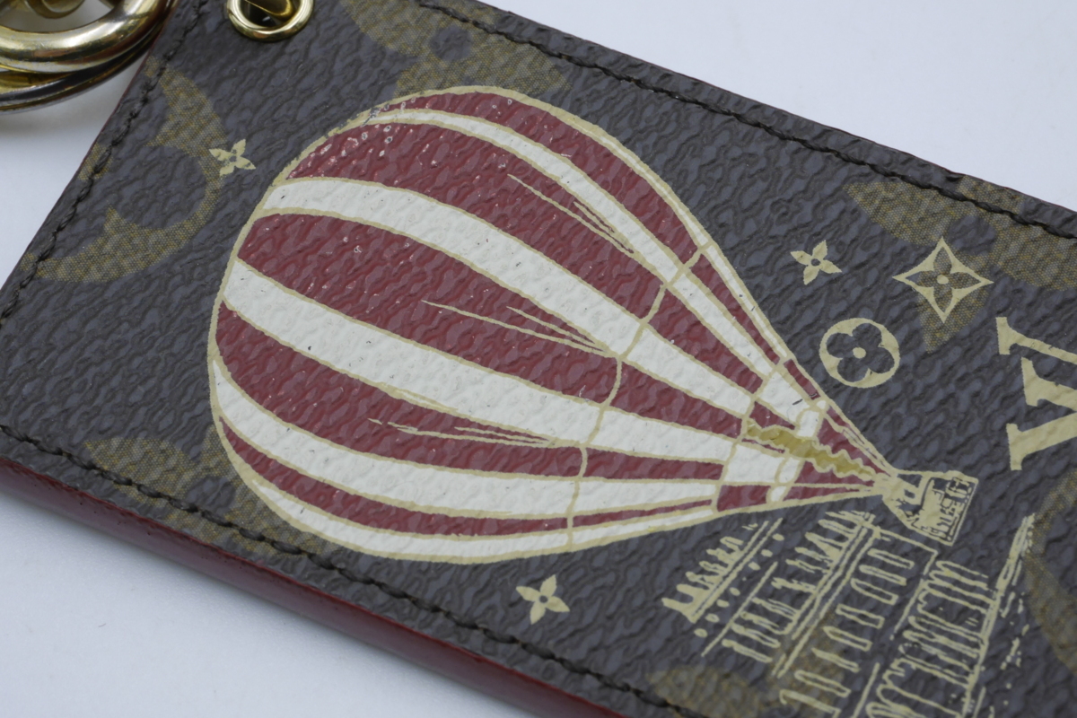  Louis * Vuitton LOUIS VUITTONiryu -тактный re воздушный ba Rune кольцо для ключей M67932 бесплатная доставка 