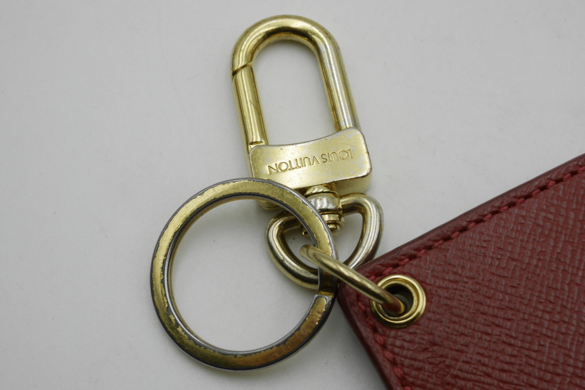  Louis * Vuitton LOUIS VUITTONiryu -тактный re воздушный ba Rune кольцо для ключей M67932 бесплатная доставка 