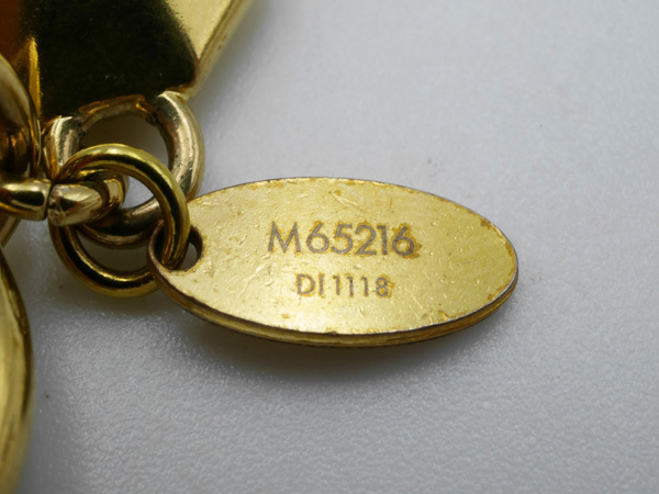  Louis Vuitton LOUIS VUITTONporutokre*LVfa комплект M65216 кольцо для ключей бесплатная доставка 