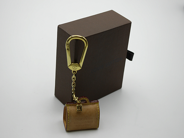  Louis * Vuitton LOUIS VUITTON CHAMPS ELYSEES 2005 сумка type кольцо для ключей очарование гладкая кожа коробка 