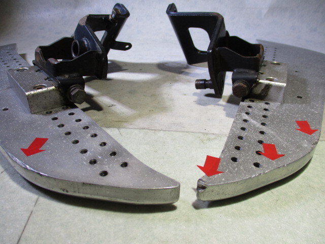 I◆ドラッグスター400クラシック用ステップボード左右1107 アメリカンドラッガーズ? フットボード.送料無料(一部地域除外)_画像8