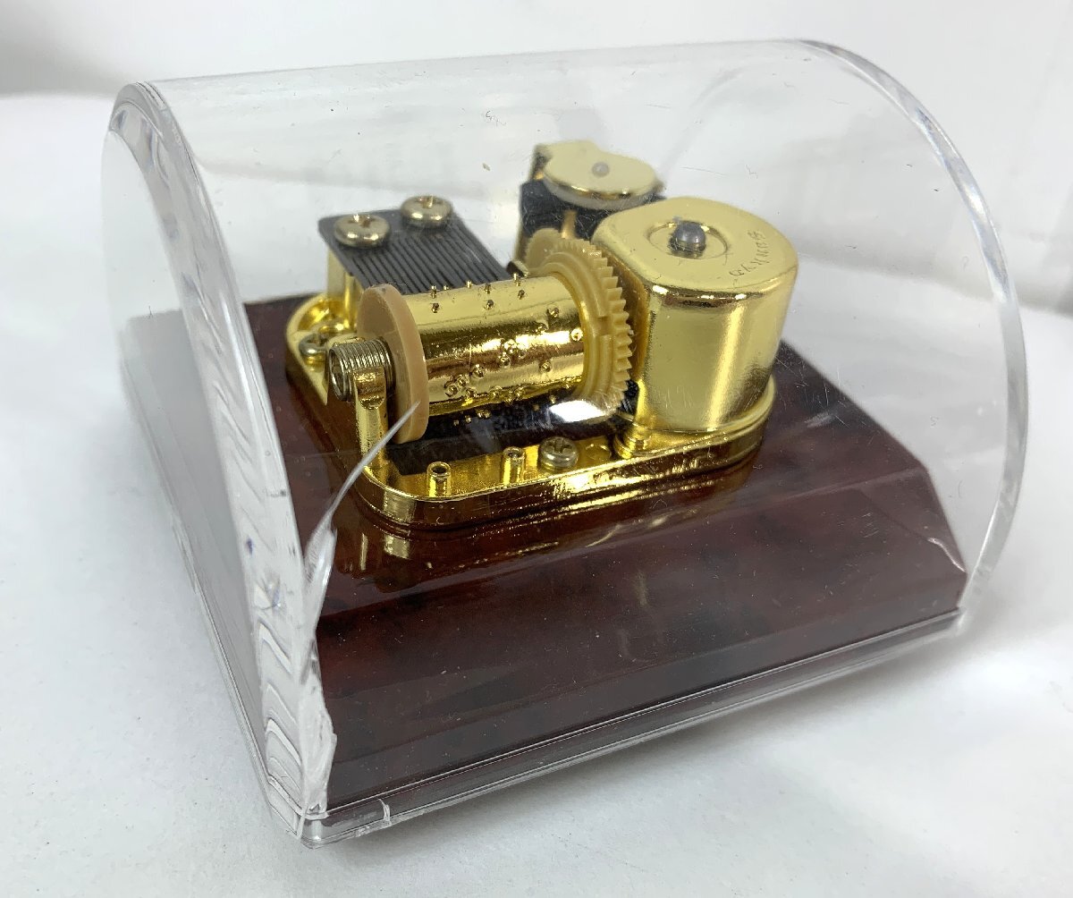 [ б/у товар ] солнечный kyo- музыкальная шкатулка море. видно улица Beauty and the Beast. Thema Ghibli Disney комплект st11-17