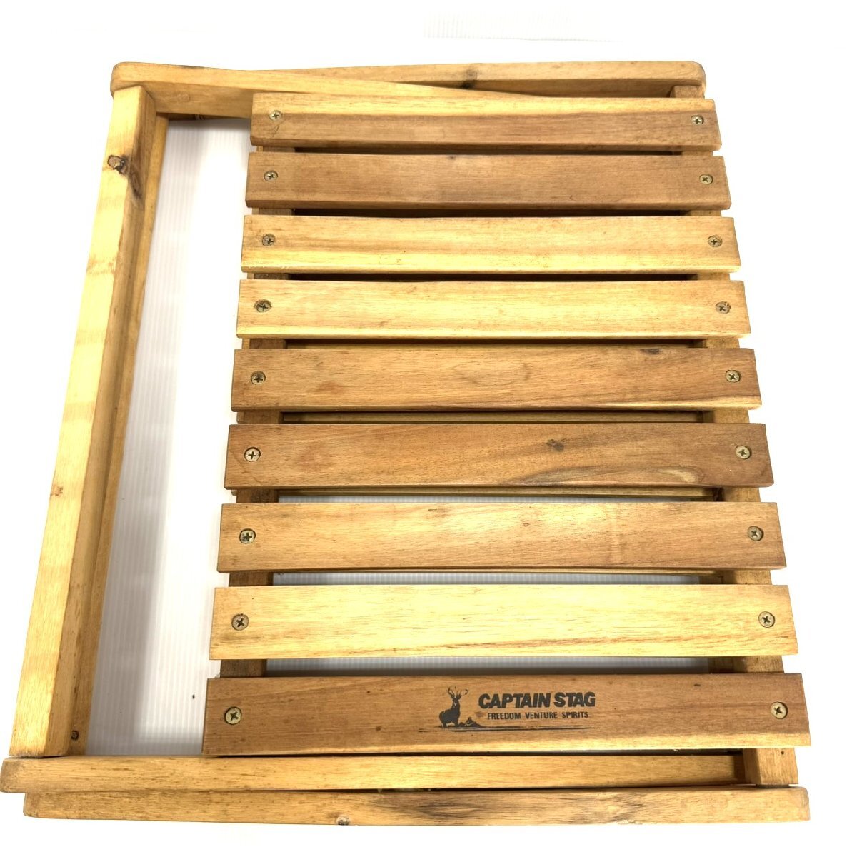 【中古品】CAPTAIN STAG キャンプ ベランダ 収納棚 キャプテンスタッグ 前橋　gm11-6_画像3