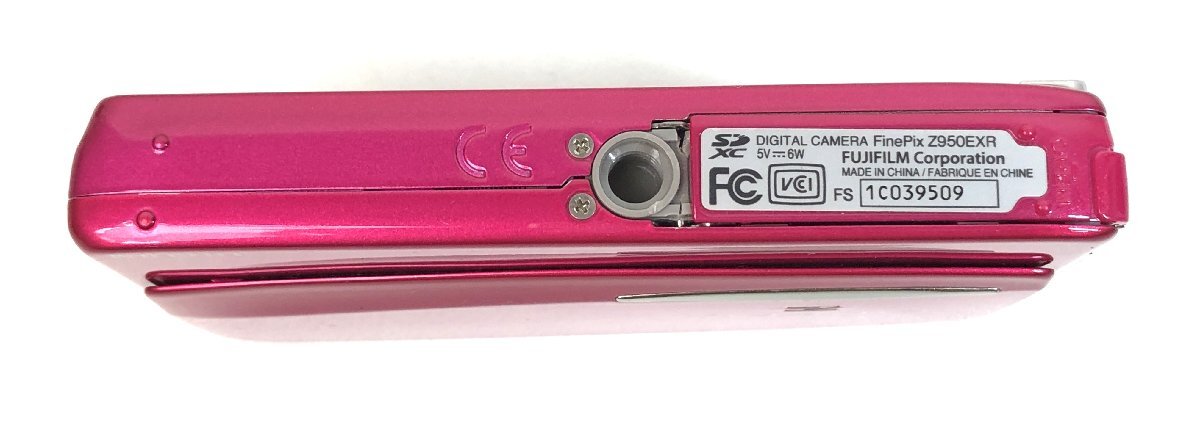 【中古品】FUJIFILM FinePix Z950EXR コンパクトデジタルカメラ 富士フィルム デジカメ 充電器付き ピンク st10-211_画像9