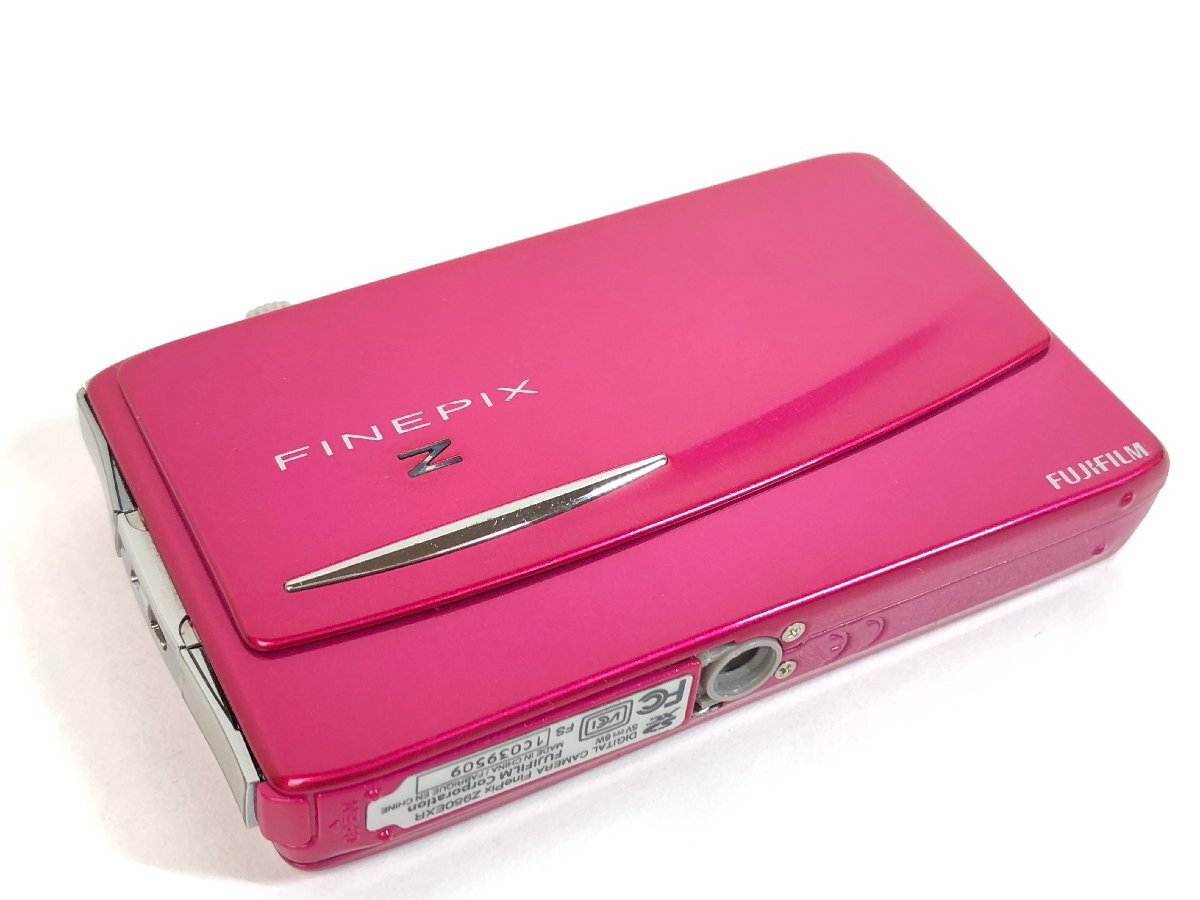 【中古品】FUJIFILM FinePix Z950EXR コンパクトデジタルカメラ 富士フィルム デジカメ 充電器付き ピンク st10-211_画像2