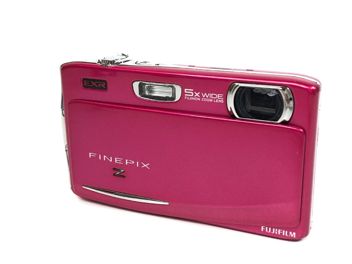 【中古品】FUJIFILM FinePix Z950EXR コンパクトデジタルカメラ 富士フィルム デジカメ 充電器付き ピンク st10-211_画像1