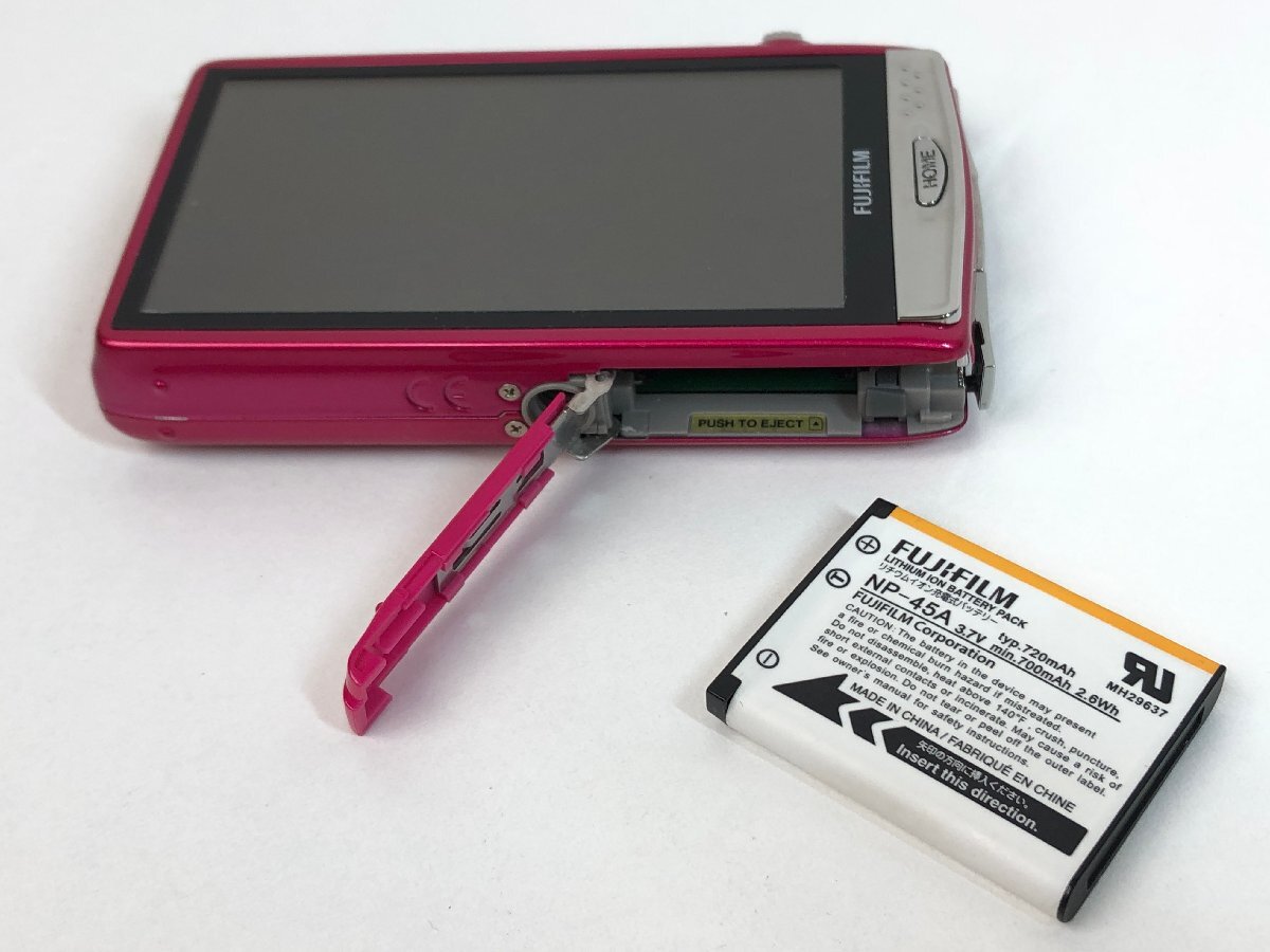【中古品】FUJIFILM FinePix Z950EXR コンパクトデジタルカメラ 富士フィルム デジカメ 充電器付き ピンク st10-211_画像7