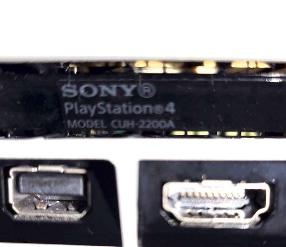 【中古品】SONY ソニー PlayStation4 プレイステーション4 ホワイト CUH-2200A ho11-20_画像3