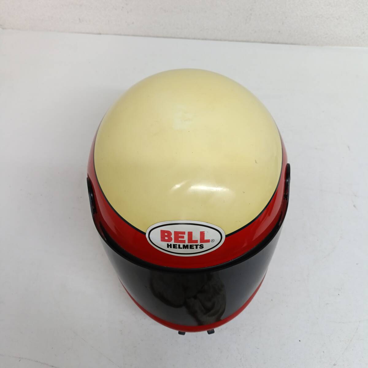 L574 подлинная вещь BELL full-face шлем Эдди * Lawson копия 7-3/8 59cm MotoGP Yamaha GP500 Champion 