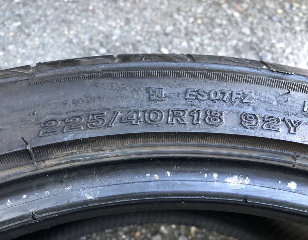 BS POTENZA S007A 225/40R18 中古4本セット11/16_画像8