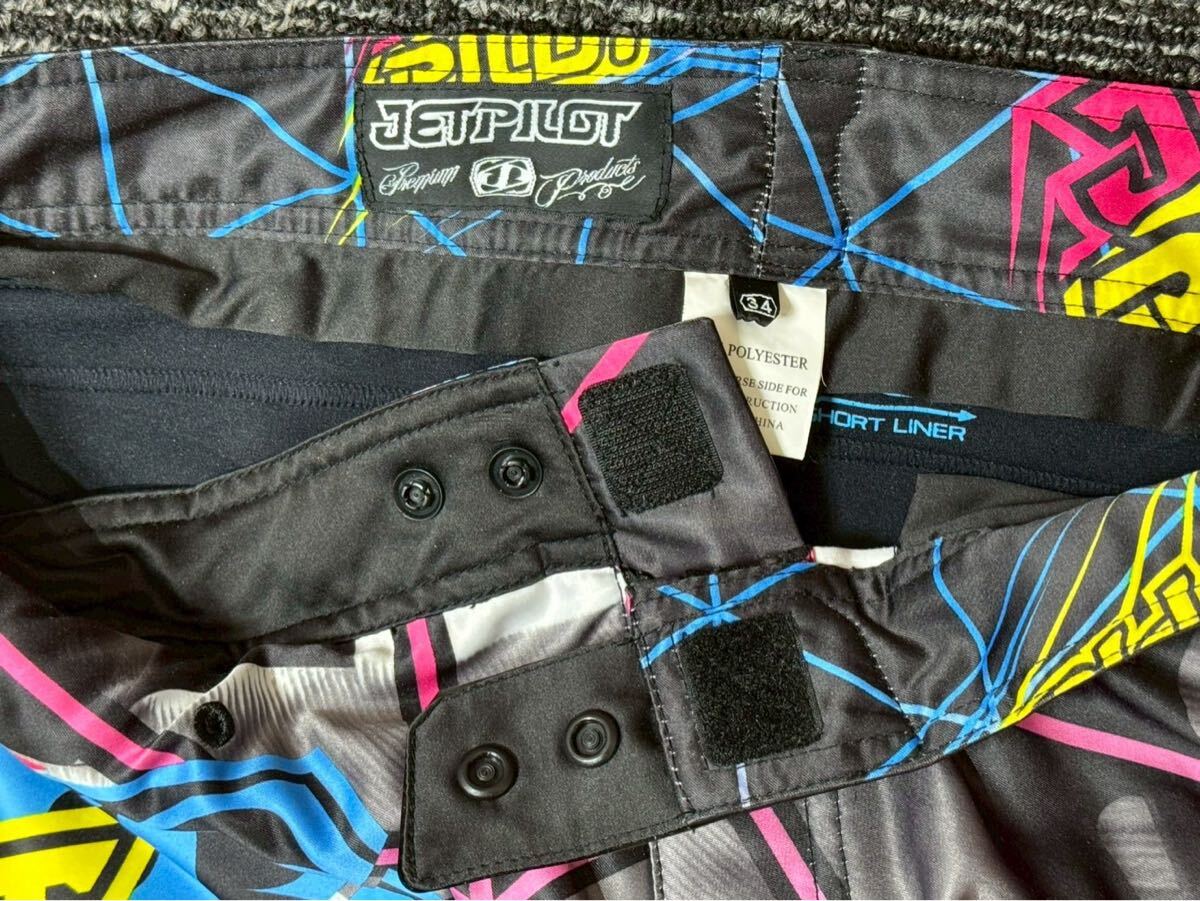 20251104-2 保管品 ジェットパイロット ラッシュガード ショーツ _画像9