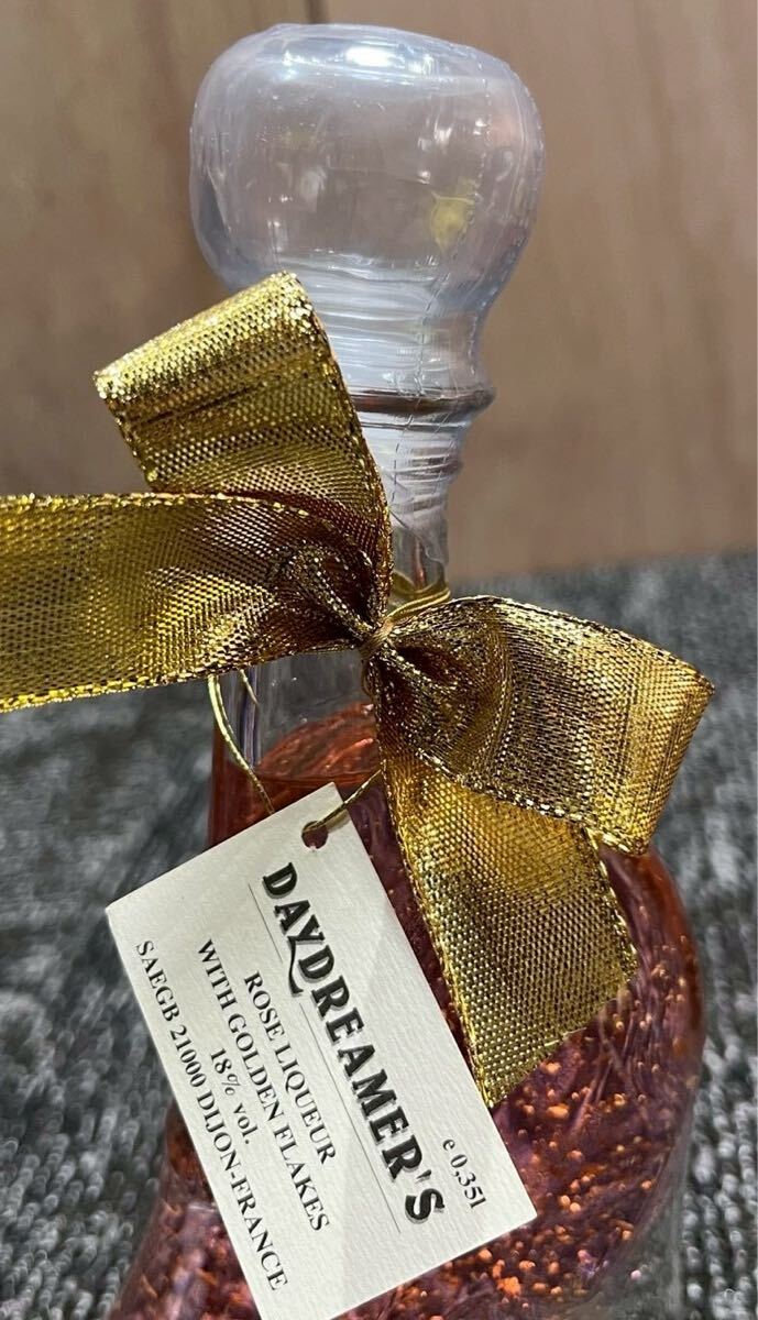 20251119-15 新品 未使用 保管品 箱無し シンデレラ・シュー シンデレラリキュール 金箔入り デイドリーマーシンデレラシューローズ_画像3